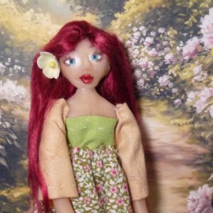 Alice - Doll with flowery dress