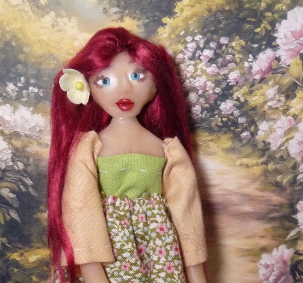 Alice - Doll with flowery dress