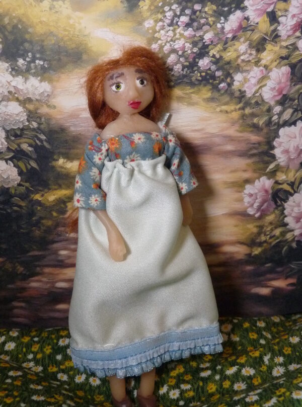 Alma - Doll with braid - Image 2