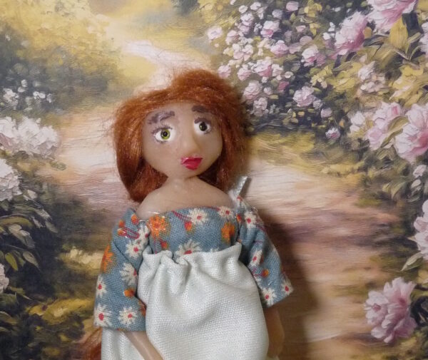 Alma - Doll with braid