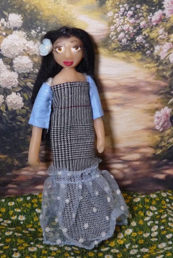Angel - Doll with black hair - Image 3