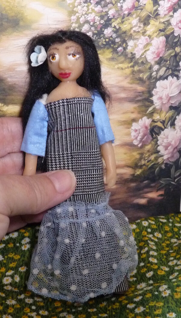 Angel - Doll with black hair - Image 5