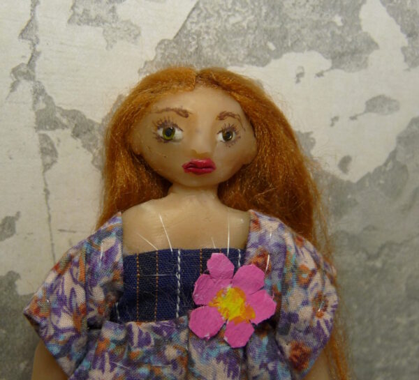 Annabelle - Young girl with flowery dress