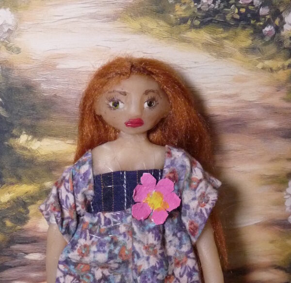 Annabelle - Young girl with flowery dress