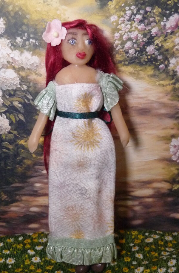 Celia - Doll with red long hair - Image 2