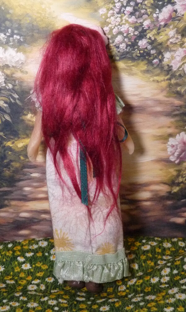 Celia - Doll with red long hair - Image 3