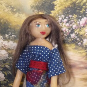 Fia - Doll with elegant dress