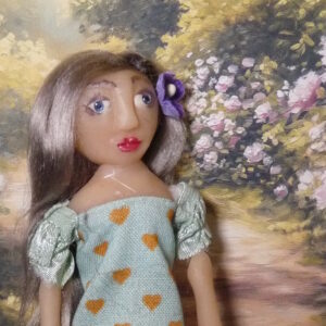 Hilma - Doll with silvery blonde hair