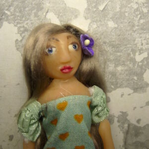 Hilma - Doll with silvery blonde hair