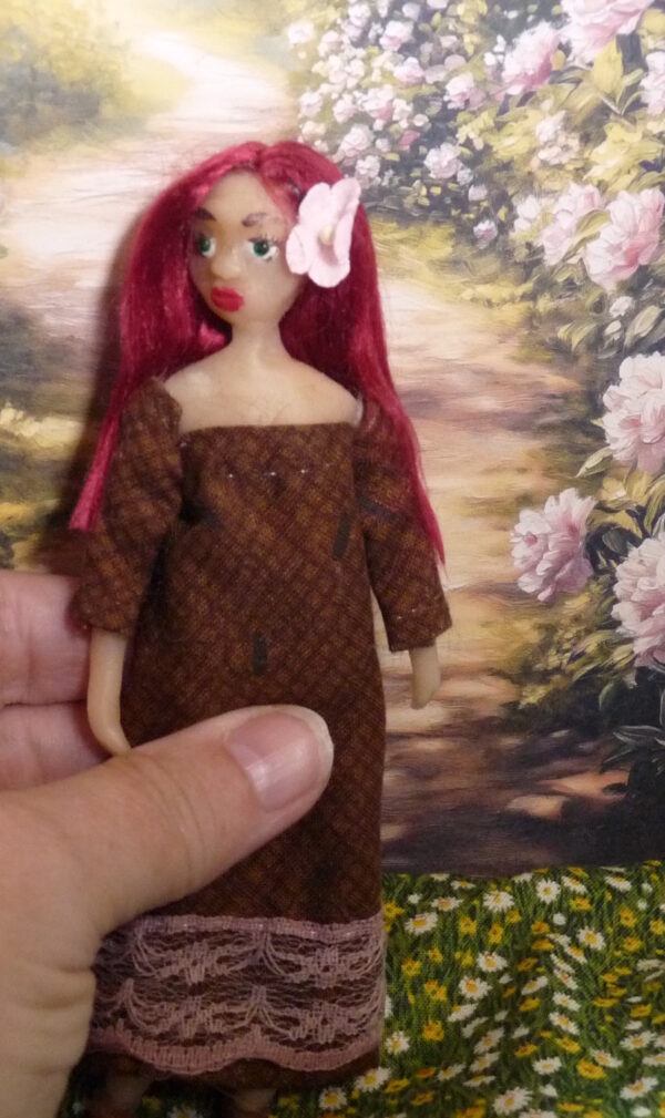 Sophie - Doll with red hair - Image 4