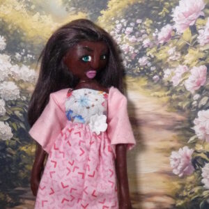Abrielle - Doll in pink dress