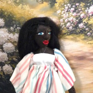 Carmen - Doll with striped dress