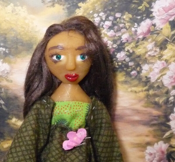 Charlotte - Doll in green dress