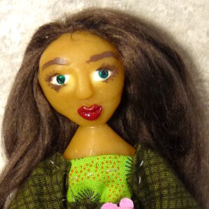 Charlotte - Doll in green dress