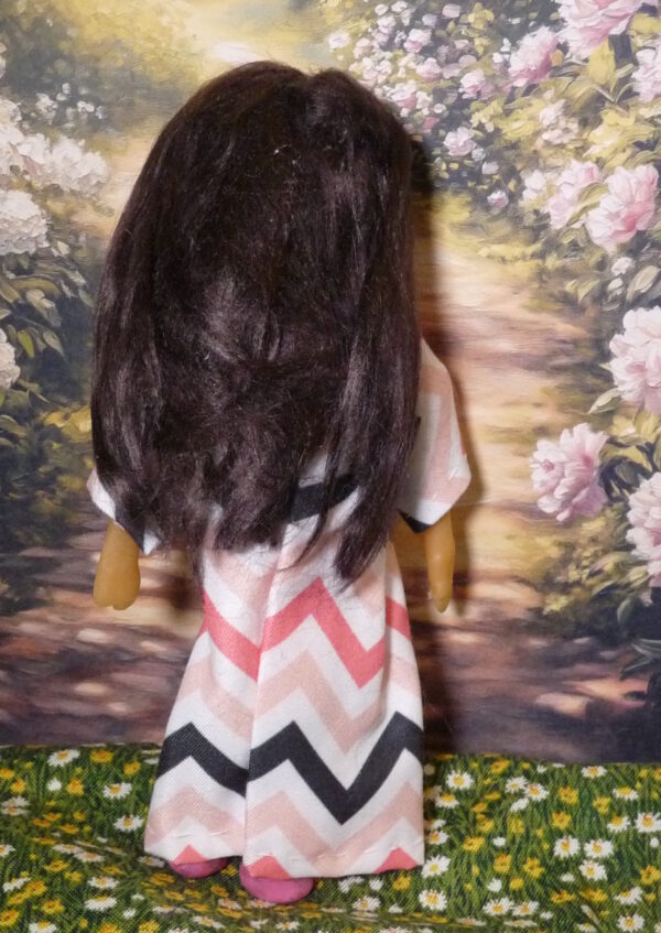 Ella - Doll in striped dress - Image 3