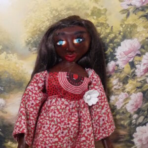 Hawla - Doll in red and white dress