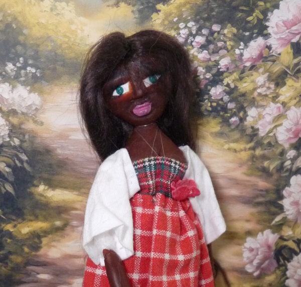 Hope - Doll with checkered dress