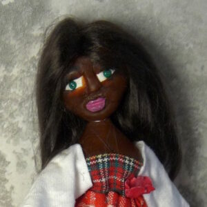 Hope - Doll with checkered dress