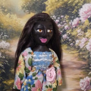 Marisol - Doll with blue and pink dress