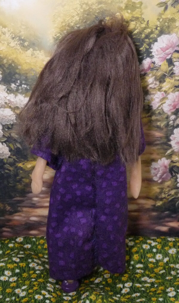 Odette - Doll in purple dress - Image 3