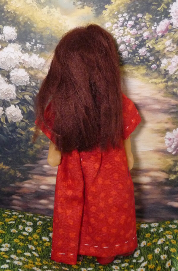 Renata - Doll in red dress - Image 3