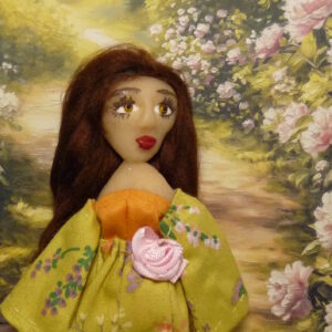 Anneli - Doll with yellow dress
