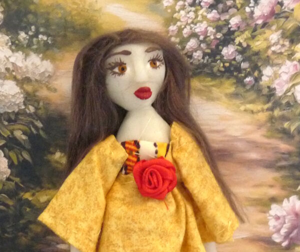 Felicia - Doll in yellow dress