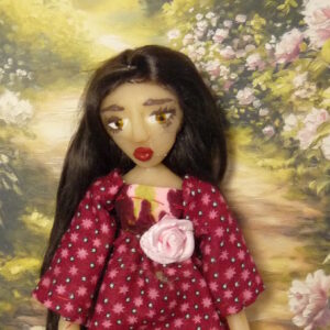 Hannele - Doll in red dress