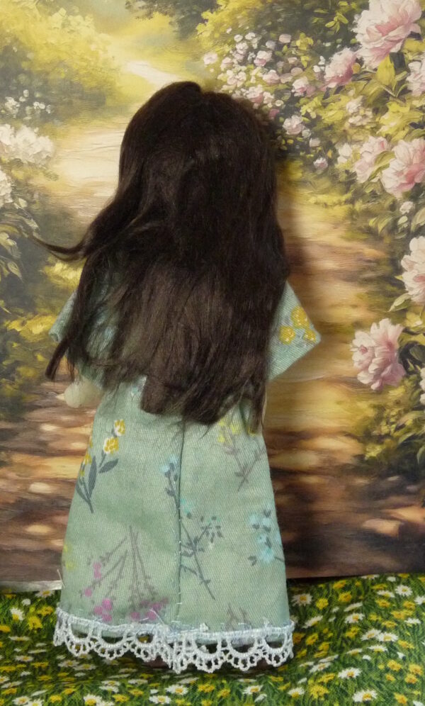 Karla - Doll with mint-green dress - Image 3