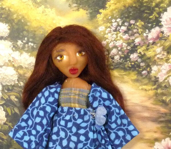 Vega - Doll with blue dress