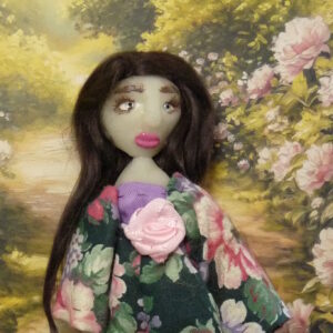 Vivianne - Doll with flowery dress